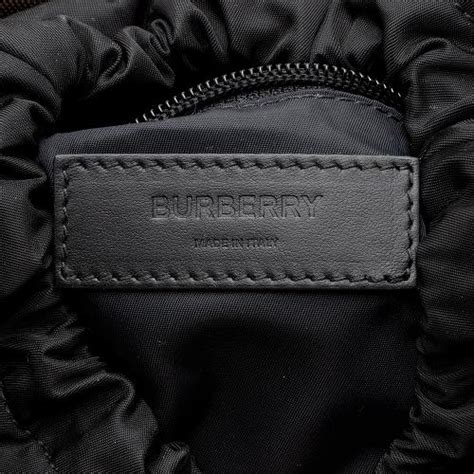 burberry leo nylon sling shoulder bag|BURBERRY Nylon Medium Leo Sling Bag Black .